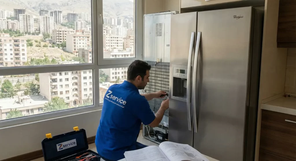تعمیرات ساید ویرپول در شرق تهران